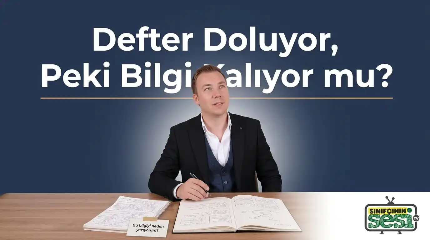 Defter Doluyor, Peki Bilgi Kalıyor mu?
