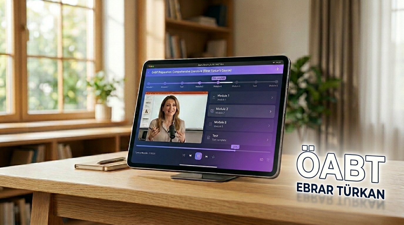 2027 SSTV SADECE ÖABT EBRAR TÜRKAN VİDEO DERS